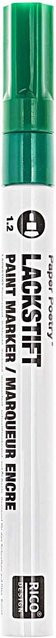 Rico Design Lackmarker Permanent in Grün mit 1,2 mm Strichstärke - Bild 1