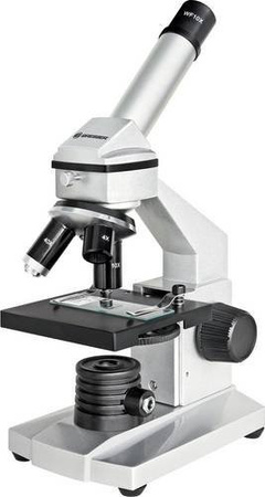 Bresser Junior USB 40X - 1024X Kinder-Mikroskop Monokular, Durchlicht