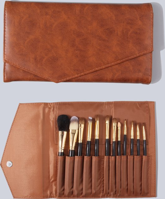KOSSHOW Make-up Aufbewahrungstasche, Retro-Leder, Unisex - Bild 1