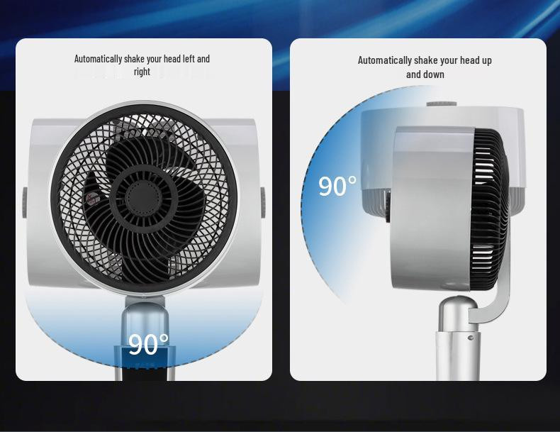 ElectroCN Ultra-leiser vertikaler Standventilator mit Fernbedienung und Timer - Bild 4