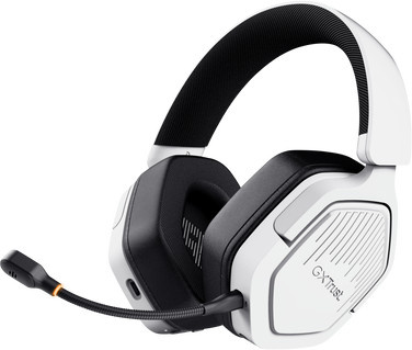 Trust GXT 493W Carus Wireless Multiplattform Over-Ear Gaming Headset in Weiß mit Bluetooth, USB-C und 3,5 mm Klinke für PC, PlayStation und Nintendo Switch - Bild 1