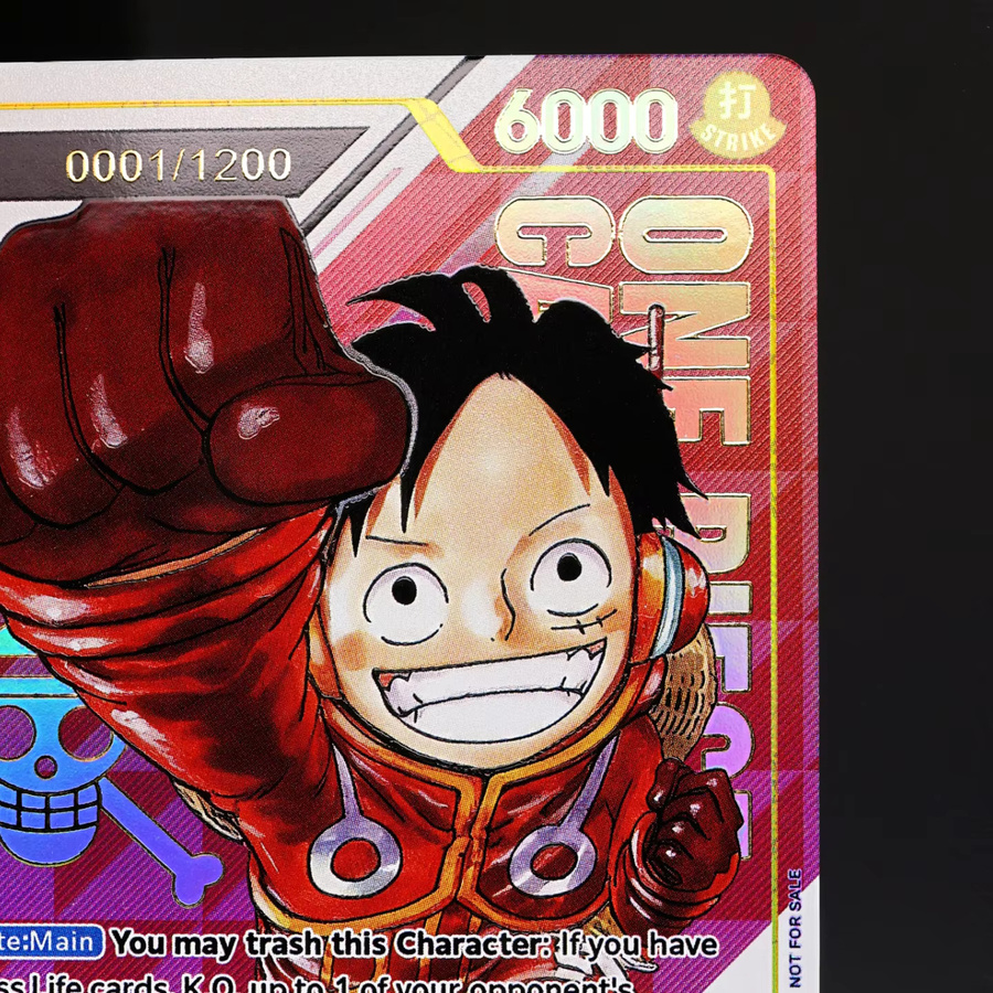 Bandai One Piece Champion-Sammelkartenset, Englisch, mit Goldprägung - Bild 3