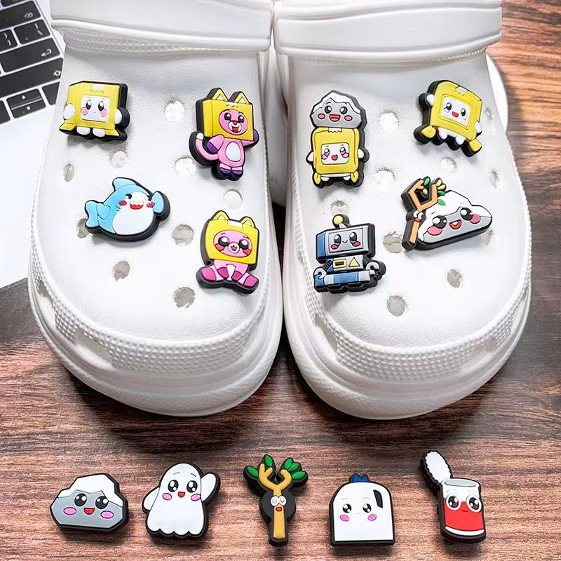 Potdemiel Schuh-Charms, Fuchs und Box, PVC - Bild 2
