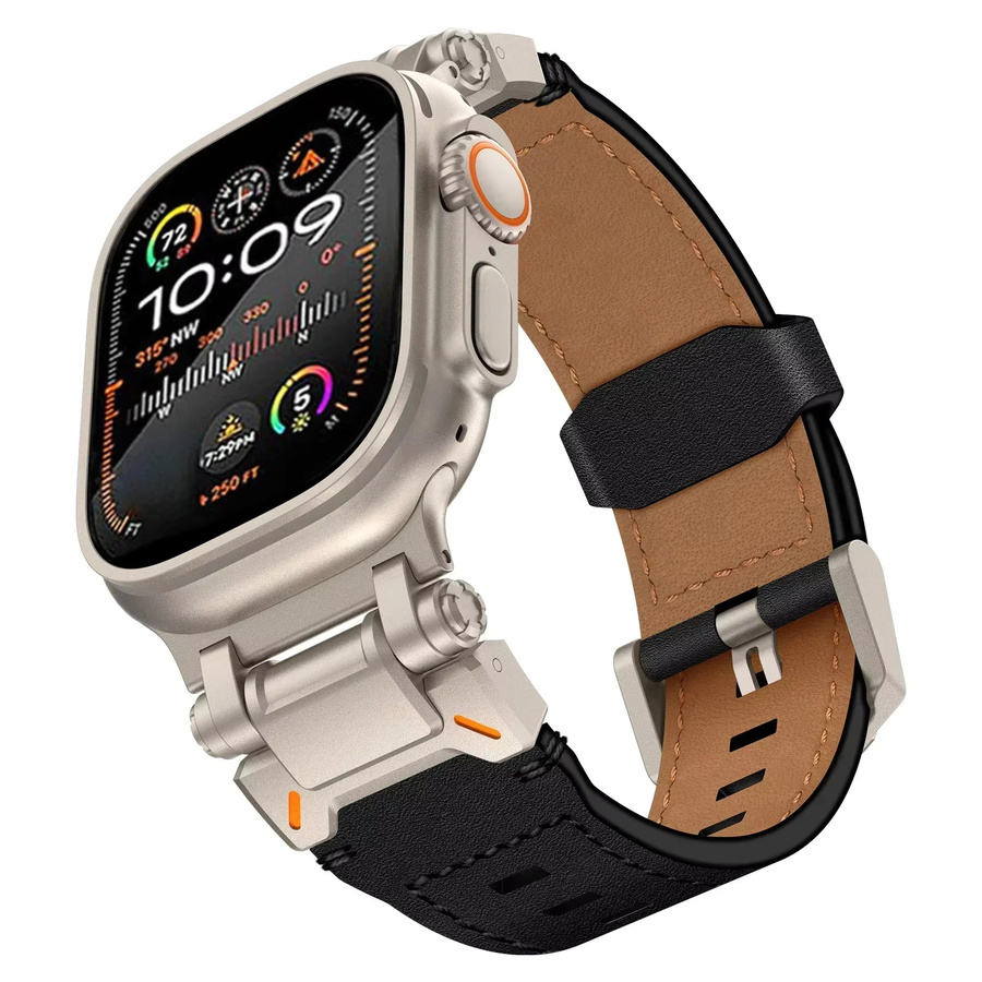 CAOWTAN Uhrenarmband Leder, Herren - Bild 2