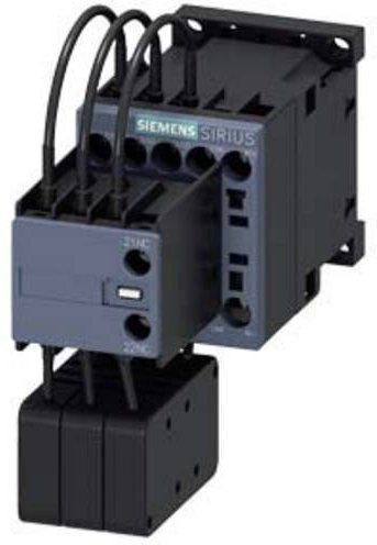 Siemens Schütz 3RT2617-1BB45 mit 3 Schließern, 10A, Schwarz - Bild 1