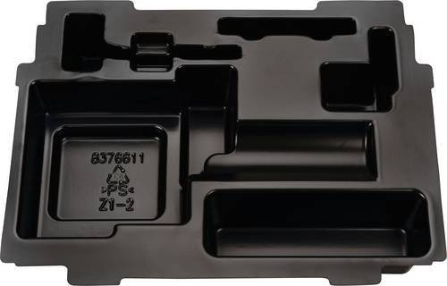 Makita Koffereinlage 837661-1 in Schwarz, B: 28,0 cm, T: 38,0 cm, H: 6,5 cm - Bild 1