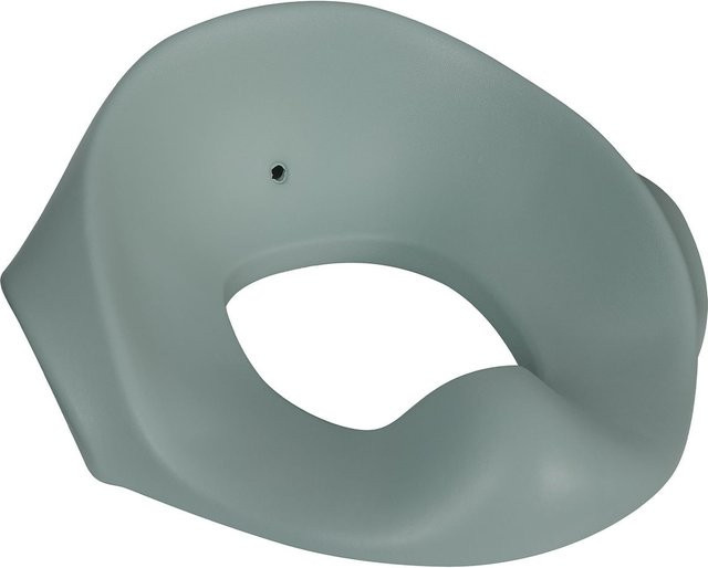 Kikkaboo Toilettensitz Flipper mit anatomischer Form, Spritzschutz und Seitengriffen in Grün - Bild 1