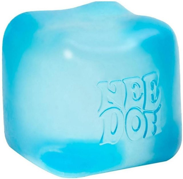 BC Pet Supplies Needoh Nice Cube, Stressabbau Quetschspielzeug, Würfel Quetschball, Rot Lila Blau - Bild 1