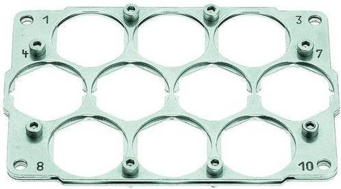 Harting Halterahmen Stifteinsätze in Silber 09400489860 - Bild 1