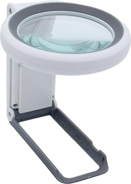 Kkmoon Handlupe 30x, 10x, mit LED-Licht, grau - Bild 1