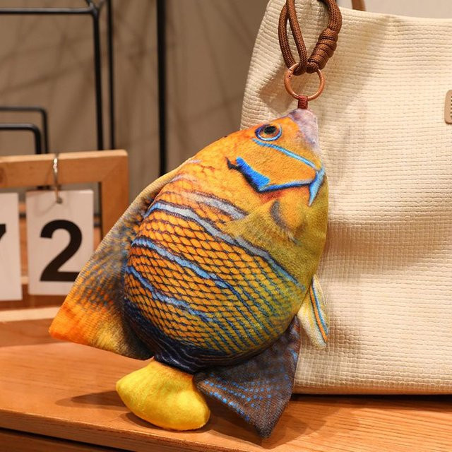 Tropenfisch Plüsch Anhänger, 20cm, Unisex - Bild 1