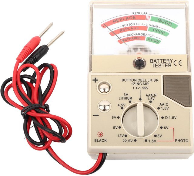 TOMTOP JMS Uhrenbatterietester, beige, Herren - Bild 1
