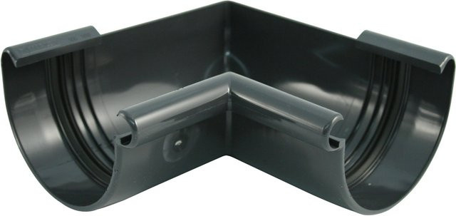 Marley Dachrinnen-Innenecke RG 100 aus PVC in Anthrazit - Bild 1