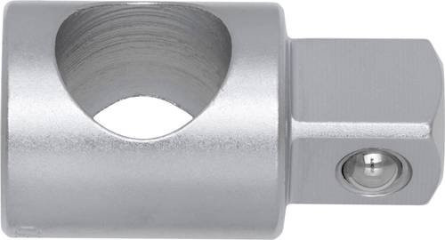 Gedore Vergrößerungsstück 1/2 Zoll auf 3/8 Zoll aus Chrom-Vanadium in Silber, Höhe: 44 mm - Bild 1