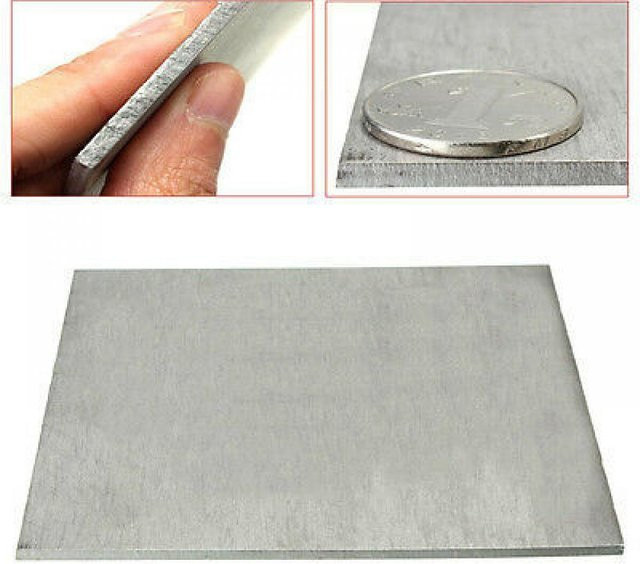 Titan Platte Xiaolang Silber B/B/H: 150 x 150 x 0,3 cm - Bild 1