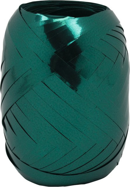 GOLDINA Ringelband aus Polyester in Dunkelgrün, Breite: 5 mm, Länge: 20 m - Bild 1
