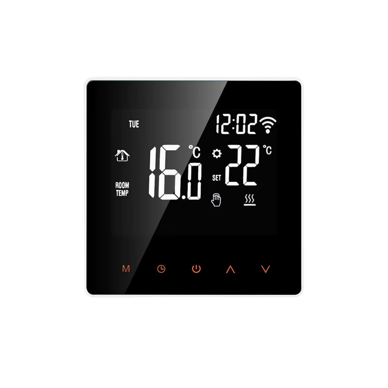 AVATTO WiFi Smart Thermostat in Schwarz zur Steuerung von elektrischer Fußbodenheizung (16A) und Wasser- oder Gasboilern (3A) mit Tuya und Google Home App-Steuerung - Bild 6