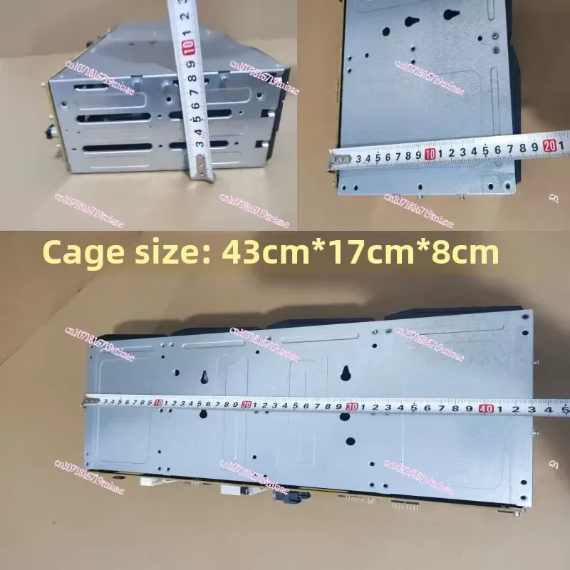 Inspur 3,5-Zoll 12-Bay Festplatten-Erweiterungskäfig mit 6GB 12GB SAS und SATA Unterstützung sowie 4-Pin Stromversorgung - Bild 4