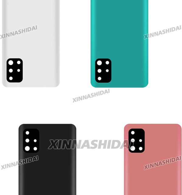 Samsung Galaxy A51 Ersatz-Rückabdeckung mit Linsen- und Akkudeckel aus Kunststoff in Schwarz - Bild 1
