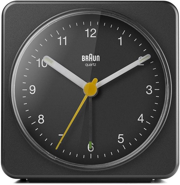 Braun BC03B Klassik Wecker in Schwarz - Bild 1