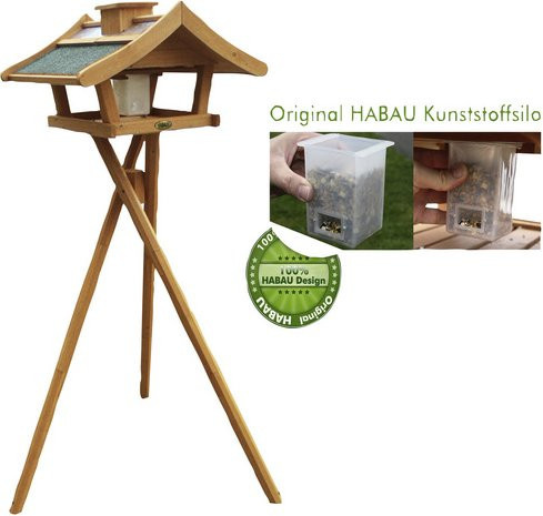 HABAU Vogelhaus Estland in Braun aus Holz - Bild 1