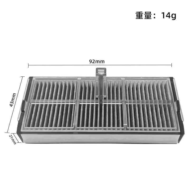 Dreame Zubehör-Set für L40 Ultra AE, L40s Ultra CE und D20 Ultra mit Hauptbürste, Seitenbürste, Filter, Wischmopp und Staubbeuteln - Bild 4