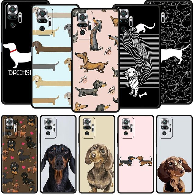 Dackel Handyhülle für Xiaomi Redmi Note 15 14 13 12 9 10 11 Pro Plus 5G 14C 13C 12C 10C 4G Weiche TPU Schutzhülle - Bild 1