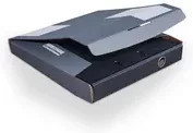 ColomPac Ordnerversandkarton aus Wellpappe in Anthrazit/Schwarz, B: 32,2 cm, H: 5,0 cm, T: 28,8 cm - Bild 1