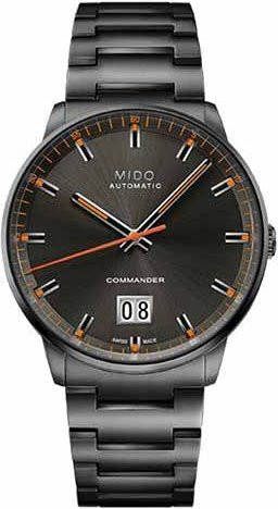 Mido Armbanduhr Automatik, Edelstahl, schwarzes Zifferblatt, 42 mm, Herren - Bild 1