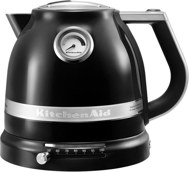 KitchenAid Artisan Wasserkocher Onyx Black 1,5 l mit Kalkfilter - Bild 1