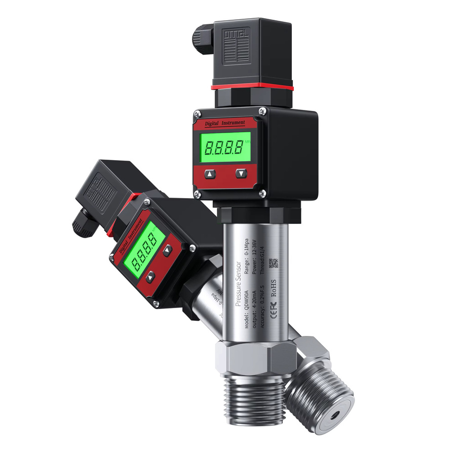 Vadias Digitaler Drucktransmitter RS485 mit 0-10V und 4-20mA, Digitaler Drucksensor M20*1.5 für 0-4bar oder 0-100bar - Bild 2