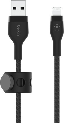 Belkin Lightning-Kabel USB-A auf Lightning in Schwarz, 3 m - Bild 1