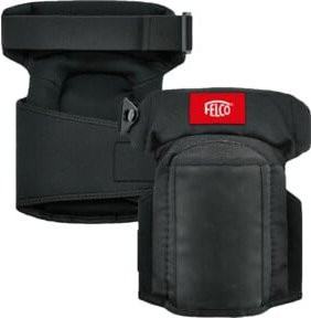 Felco Knieschoner 711 in Schwarz aus Gummi und Kunststoff für Profis - Bild 1