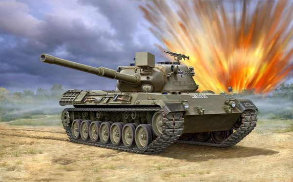 Revell Leopard 1, Modellset, 1:35, Grau, Kunststoff, ab 14 Jahren