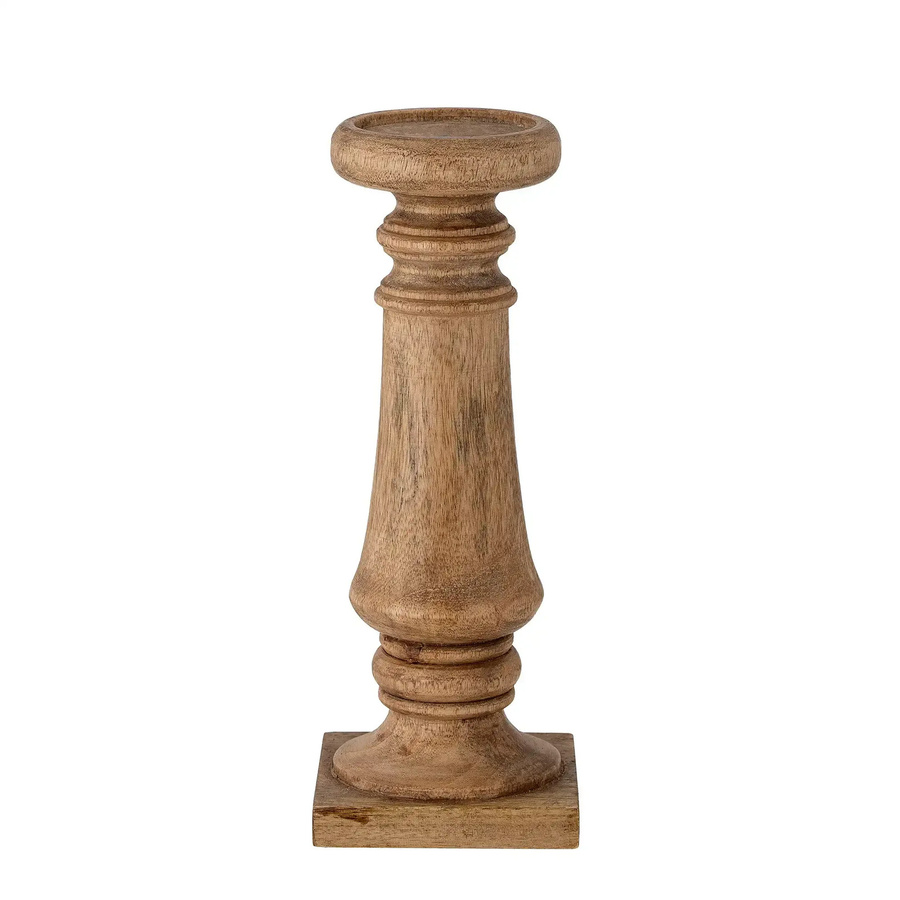 Bloomingville Kerzenhalter Noore aus Mangoholz in Braun, Höhe: 31 cm - Bild 1