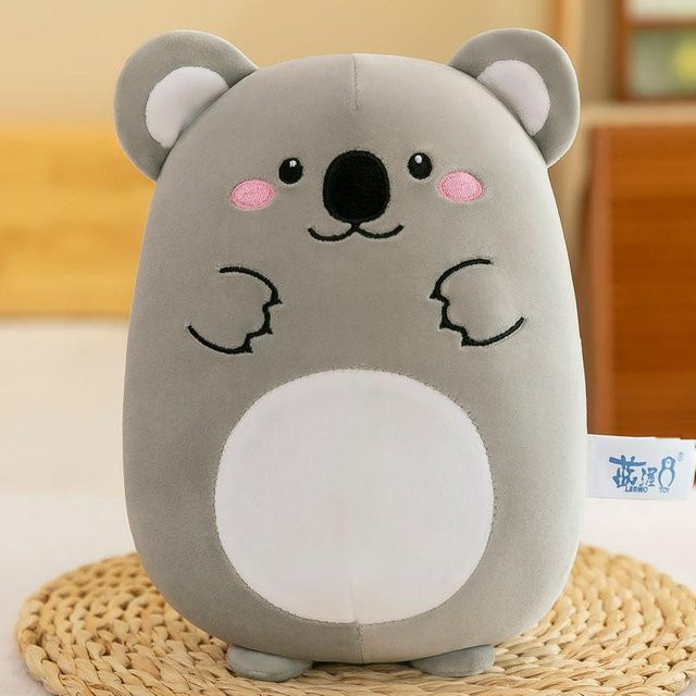 Yiran Health & Beauty Kawaii Kurzer Plüsch Eule Koala Fuchs Kaninchen Kätzchen, Plüschtier, ab 14 Jahren - Bild 1
