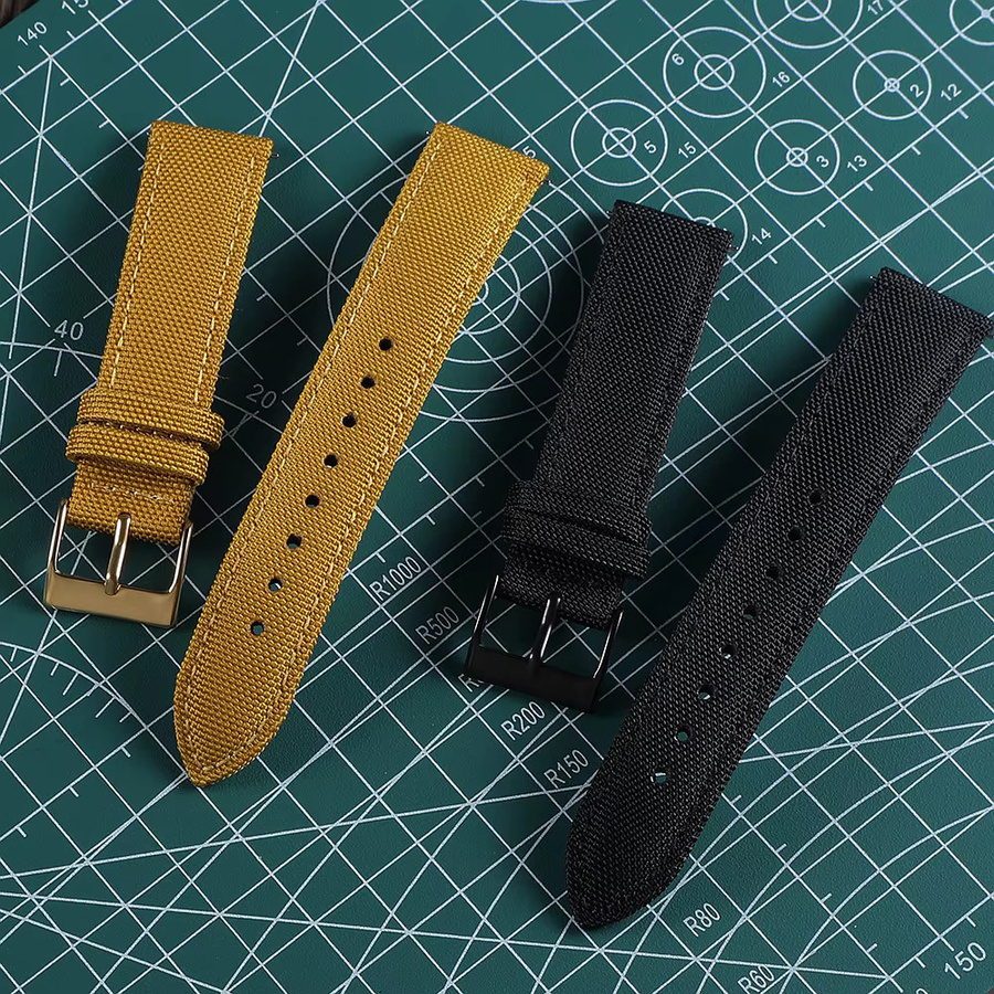 Uhrenarmband Nylon, Segeltuch, Schnellverschluss, Unisex - Bild 2
