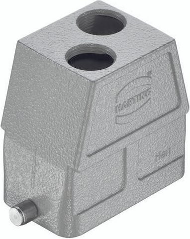 HARTING Tüllengehäuse 19 30 010 0495 in Silber aus Aluminium - Bild 1