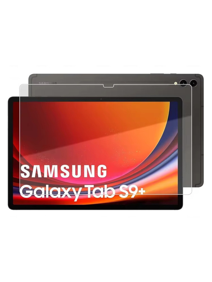 Samsung Displayschutzfolie aus gehärtetem Glas für Galaxy Tab S9 Ultra 14,6 Zoll 2023 SM-X910, transparent - Bild 5