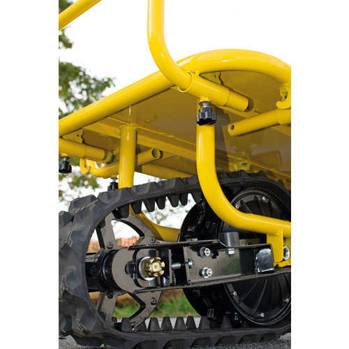 BAMATO Elektrische Schubkarre MTR-150K mit Raupenlaufwerk, Gelb, B/T/H: 77 x 144 x 90 cm - Bild 2