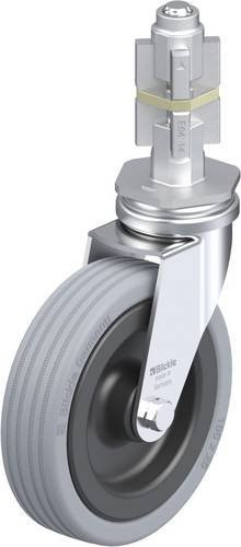 Blickle LRA-VPA 100G-E04 Lenkrolle in Grau und Schwarz mit 100 mm Rad-Durchmesser und einer Tragfähigkeit von 70 kg - Bild 1