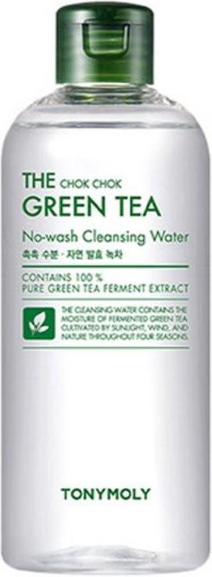 TONYMOLY The Chok Chok Grüner Tee No-Wash Reinigungswasser, 300 ml, Empfindliche Haut - Bild 1