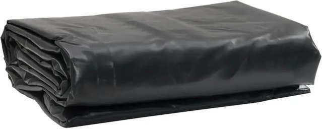 vidaXL Abdeckplane aus PVC in Schwarz, B: 150 cm, T: 150 cm - Bild 1