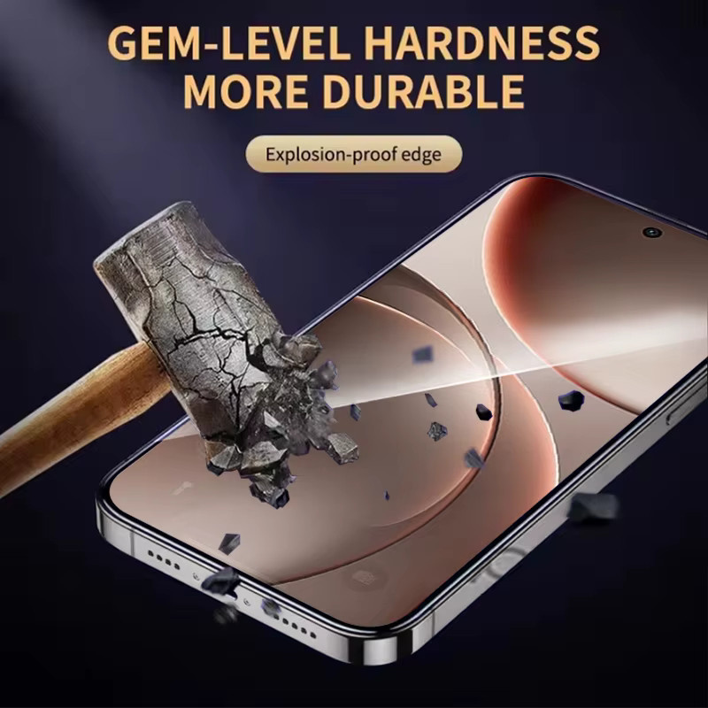 Panzerglas Display Schutzfolie für Oppo Find X9 Pro X8 Ultra X5 X3 Lite Neo X9 Plus X8s Plus Reno14 Pro F Reno13 4G transparent - Bild 3