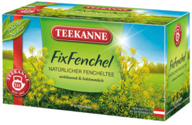 Teekanne Fenchel, Kräutertee, Teebeutel, 20 Stück, 45 g - Bild 1