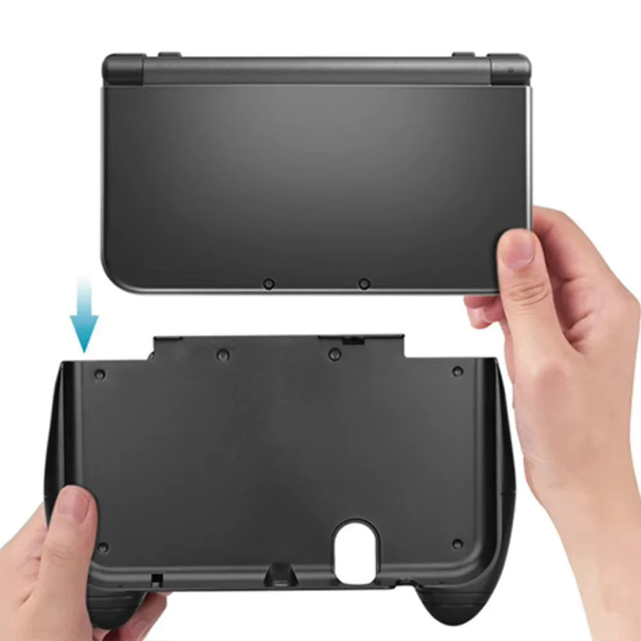 Controller-Grip-Hülle mit Aufstellfunktion für Nintendo New 3DS XL LL in Schwarz - Bild 4