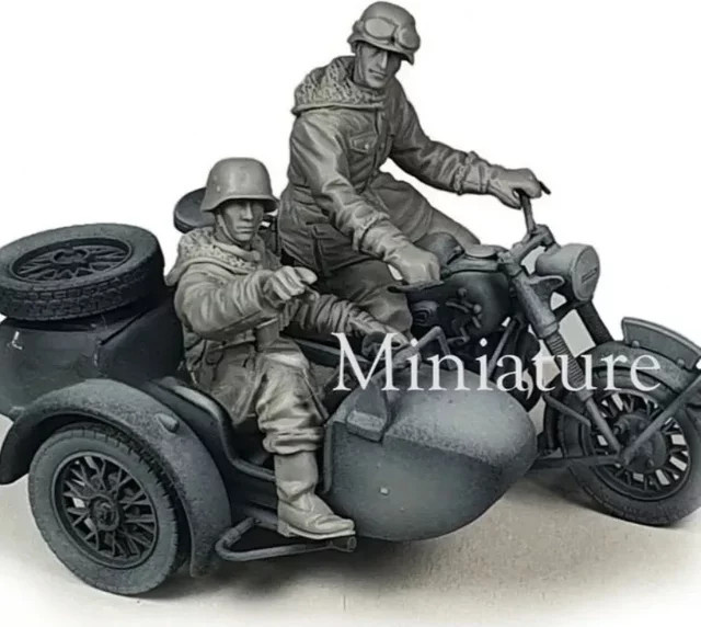 BAANFU Harzfiguren-Montagemodellbausatz, motorisierte Infanterie, Maßstab 1:35 - Bild 1
