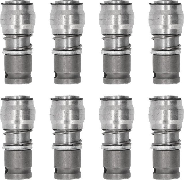 OutsideWorld 8 Stück Schlagbohrmaschine zu Hammer Adapter Konverter Set, Farbe: Silber, Material: Stahl - Bild 1