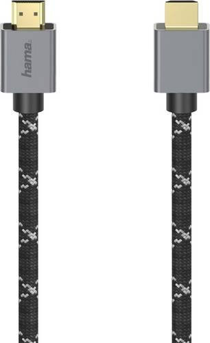 Hama Ultra High Speed HDMI-Kabel Schwarz-Grau, Länge: 2,0 m - Bild 1