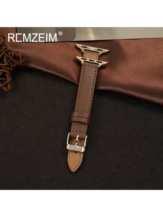 REMZEIM Uhrenarmband Leder, Damen - Bild 2